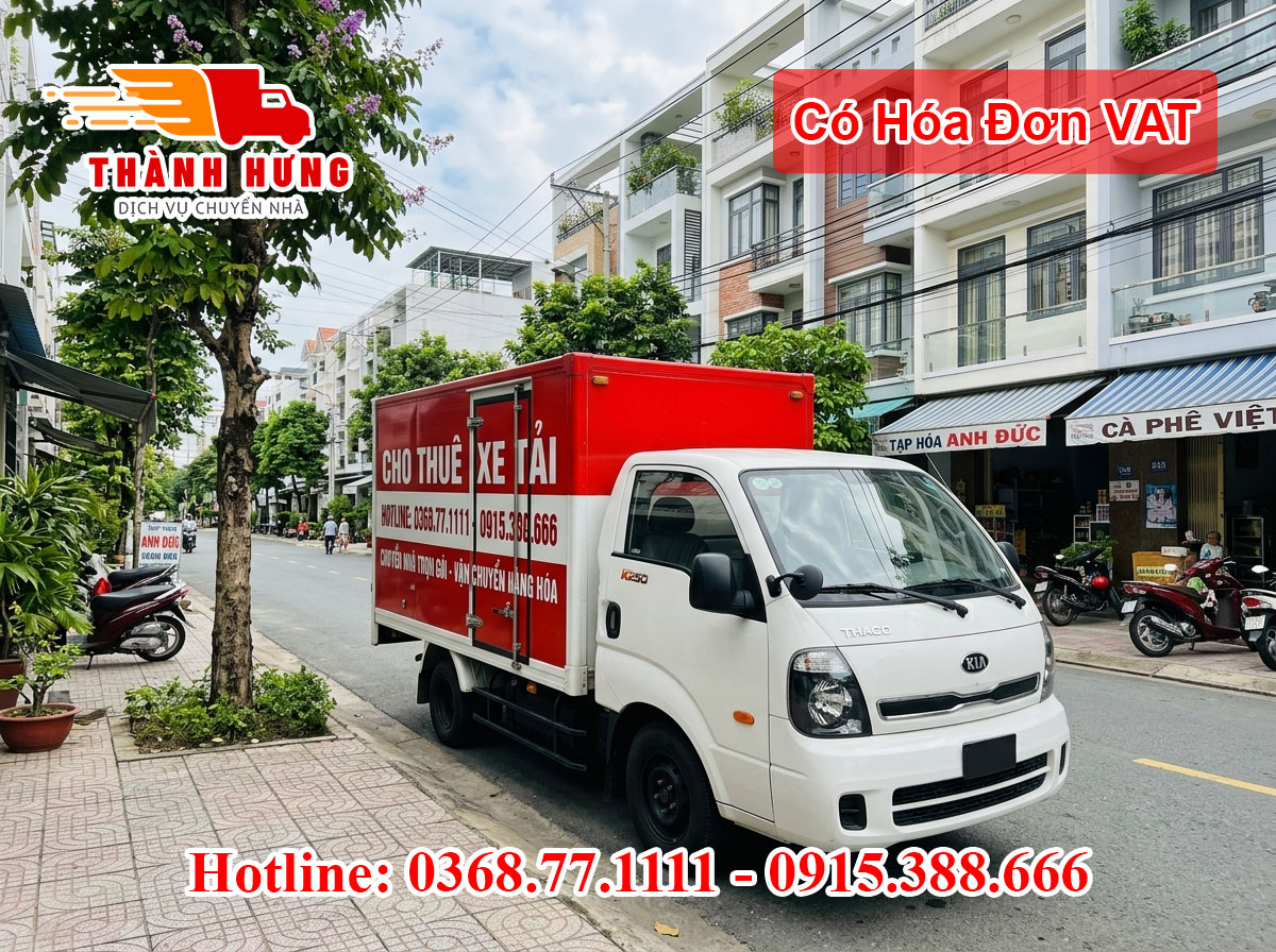 Cho thuê xe tải tại Bà Rịa - Vũng Tàu uy tín giá rẻ
