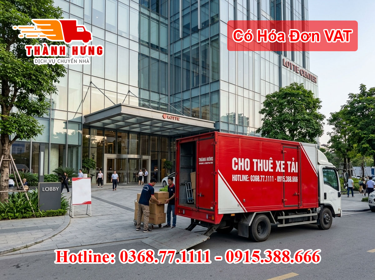 Cho thuê xe tải tại Bình Dương giá rẻ
