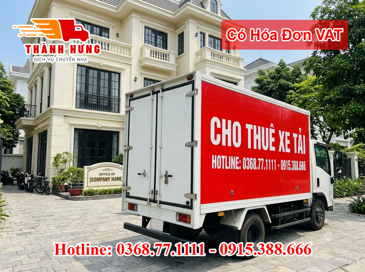 Cho thuê xe tải tại Bình Dương uy tín giá rẻ
