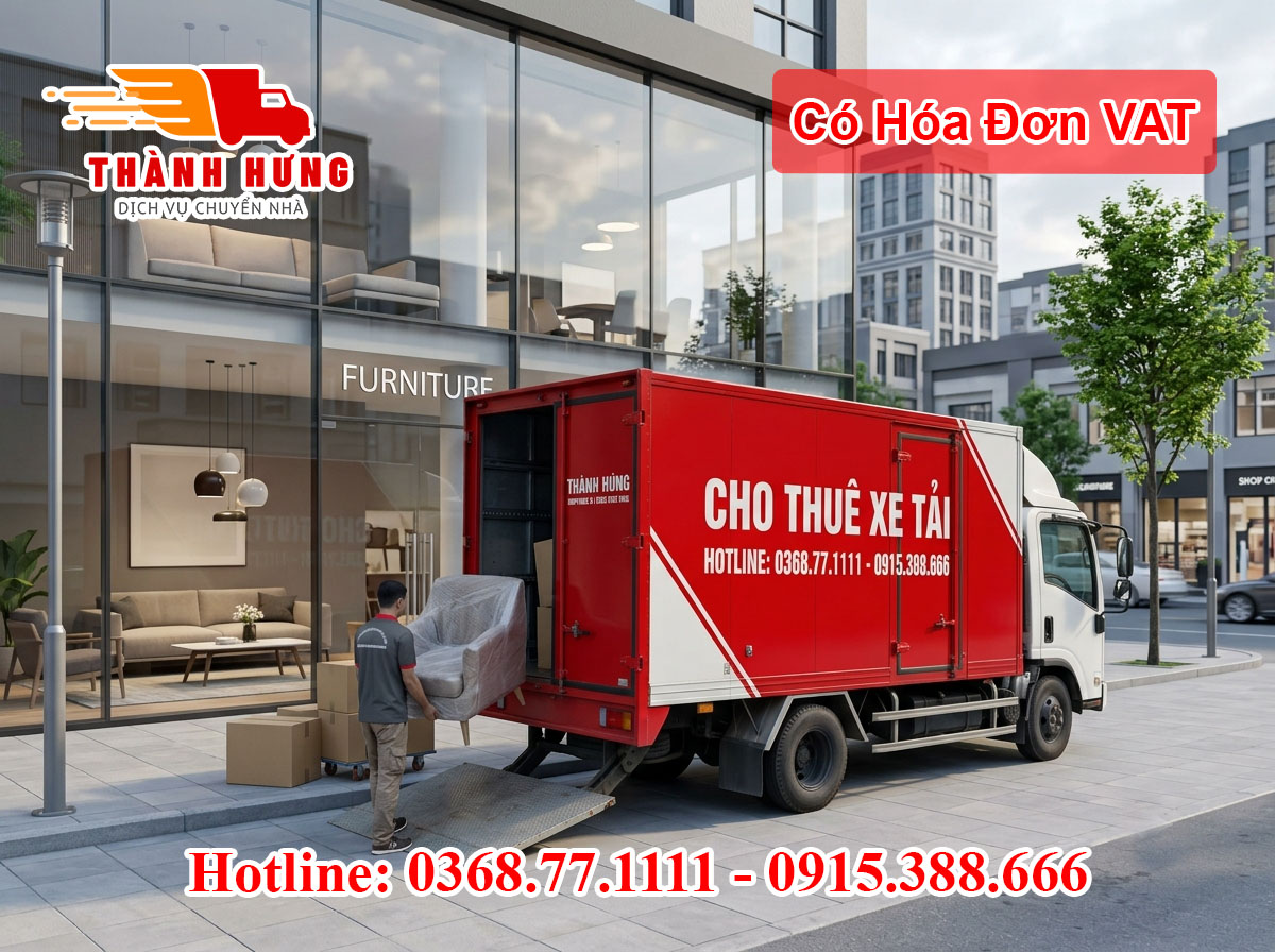 Cho thuê xe tải tại Bình Phước giá rẻ