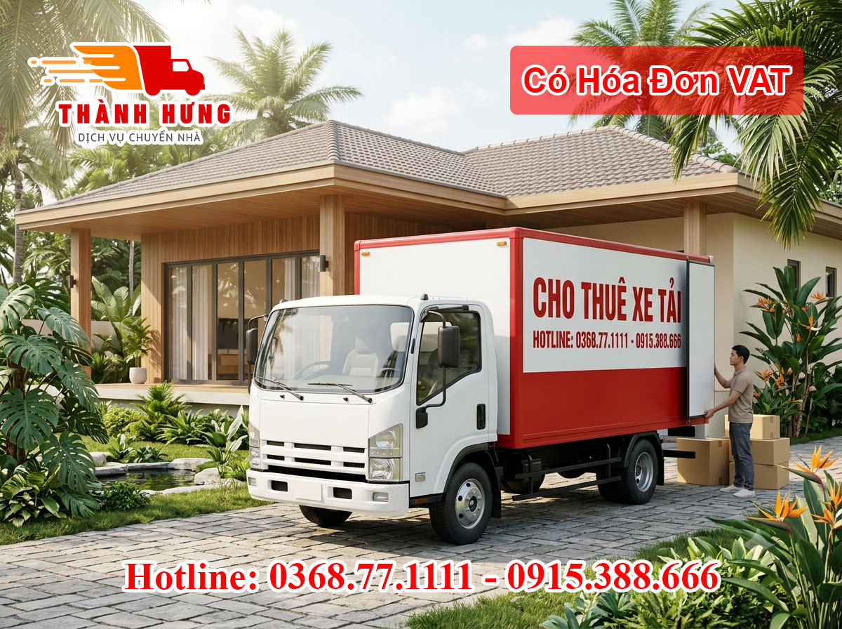 Cho thuê xe tải tại Bình Phước uy tín giá rẻ