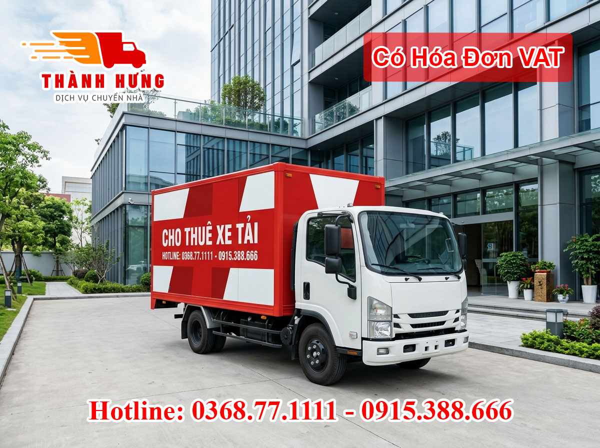 Cho thuê xe tải tại Bình Thủy giá rẻ