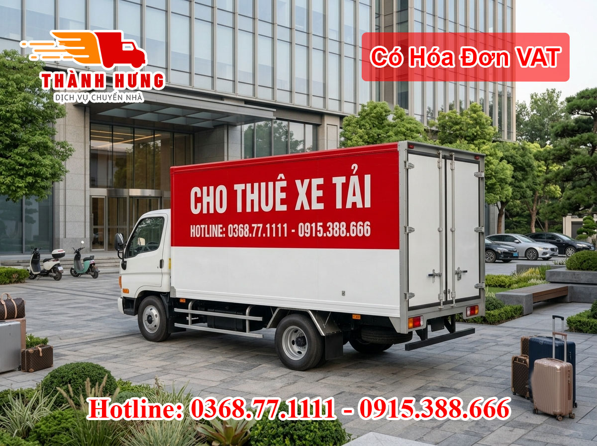 Cho thuê xe tải tại Bình Thủy uy tín