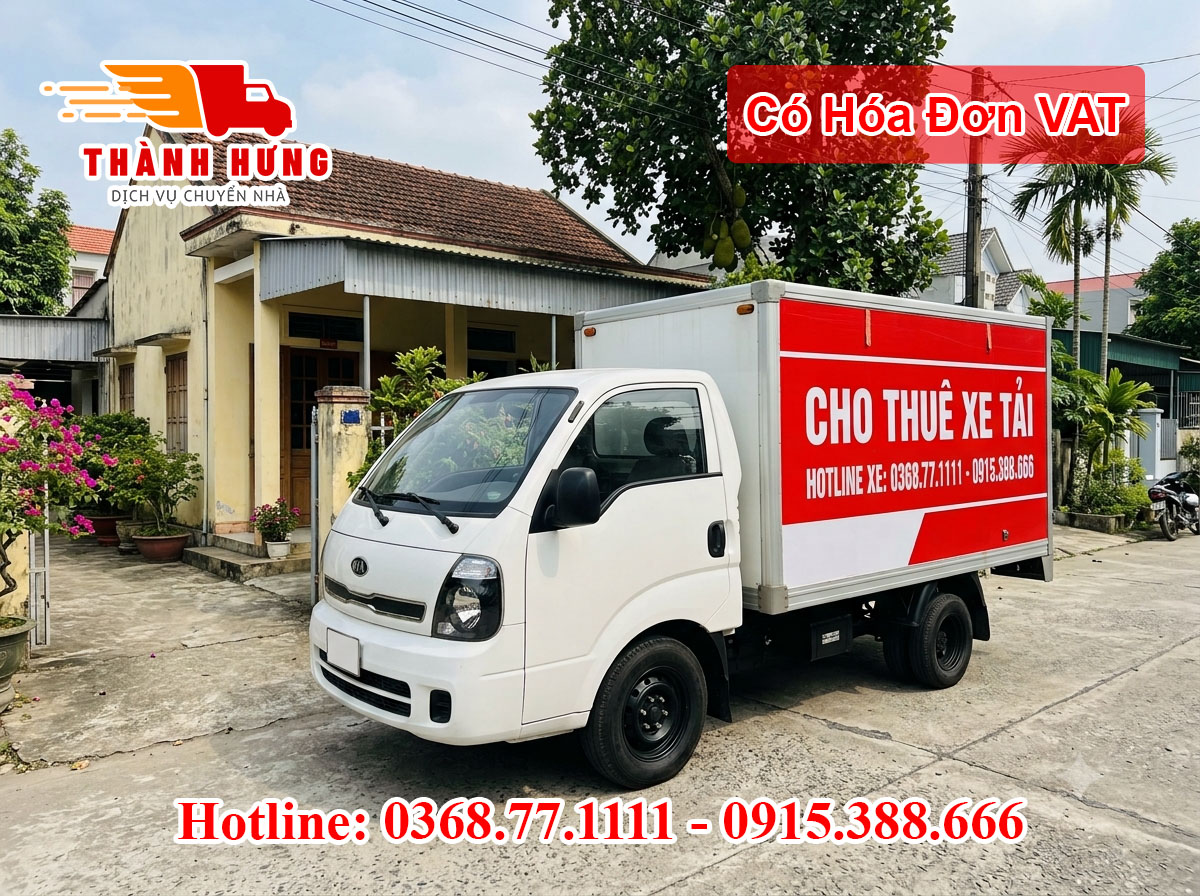 Cho thuê xe tải tại Cà Mau giá rẻ