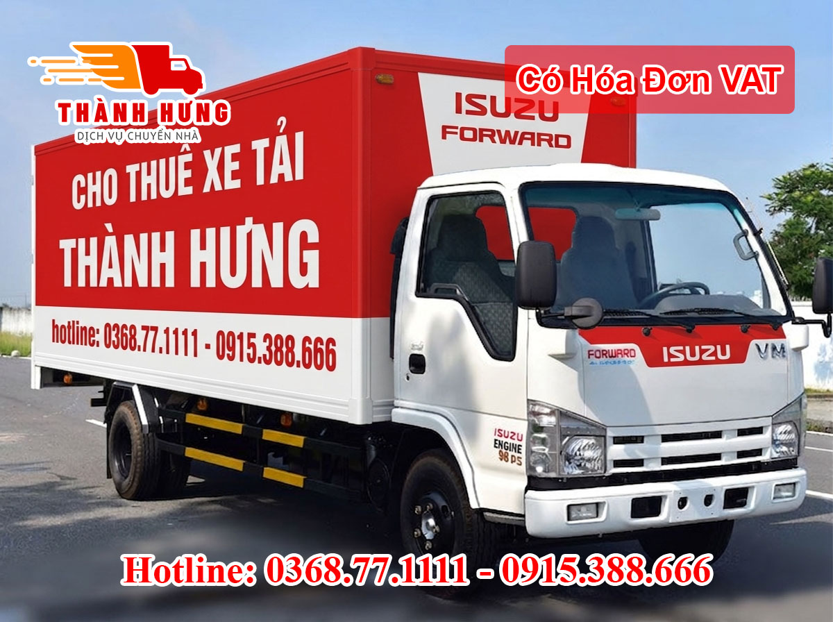 Cho thuê xe tải tại Cà Mau uy tín