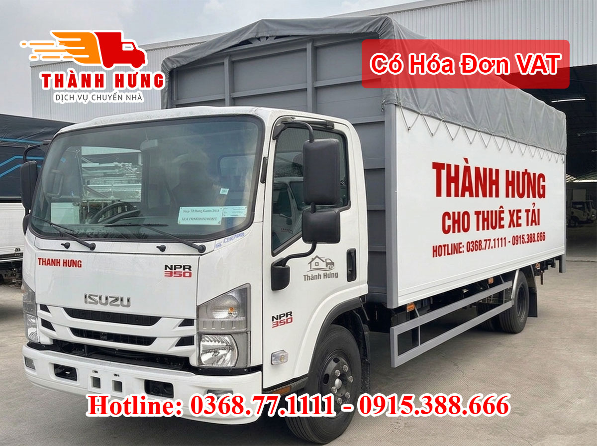 Cho thuê xe tải tại Cà Mau