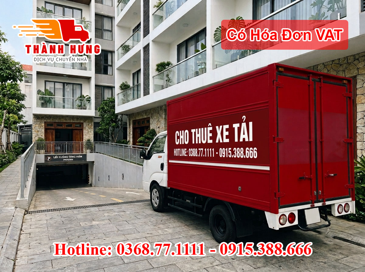Cho thuê xe tải tại Cái Răng giá rẻ