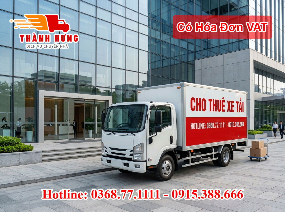 Cho thuê xe tải tại Cái Răng uy tín giá rẻ