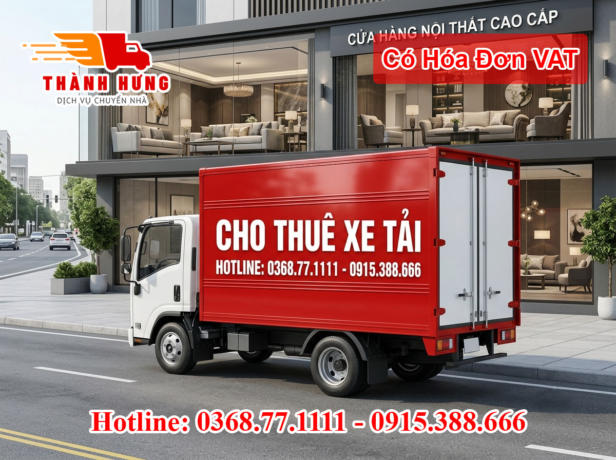 Cho thuê xe tải tại Cờ Đỏ uy tín