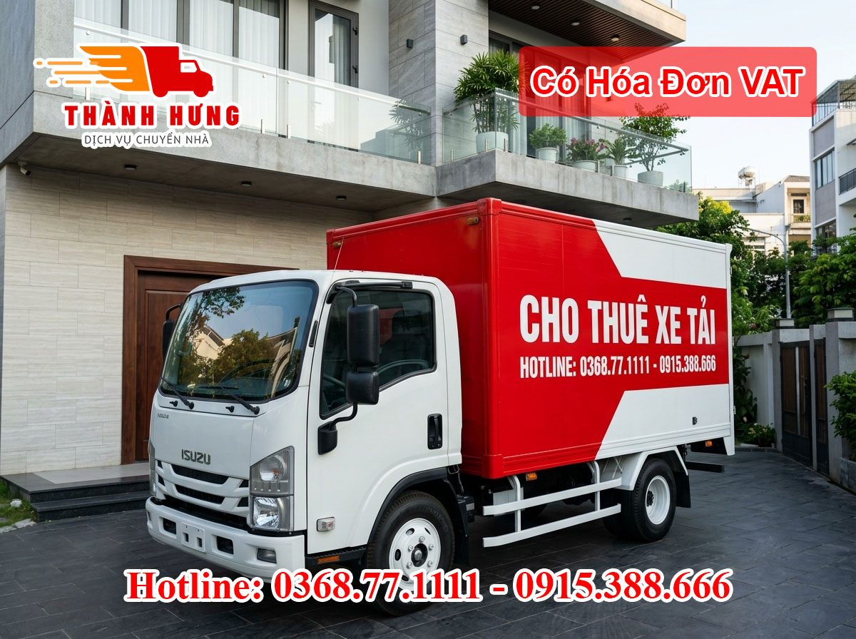 Cho thuê xe tải tại Đồng Tháp giá rẻ