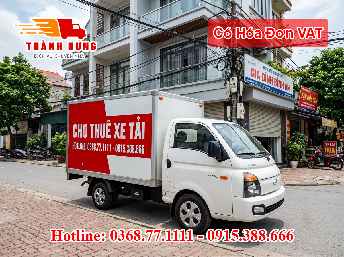 Cho thuê xe tải tại Hậu Giang uy tín