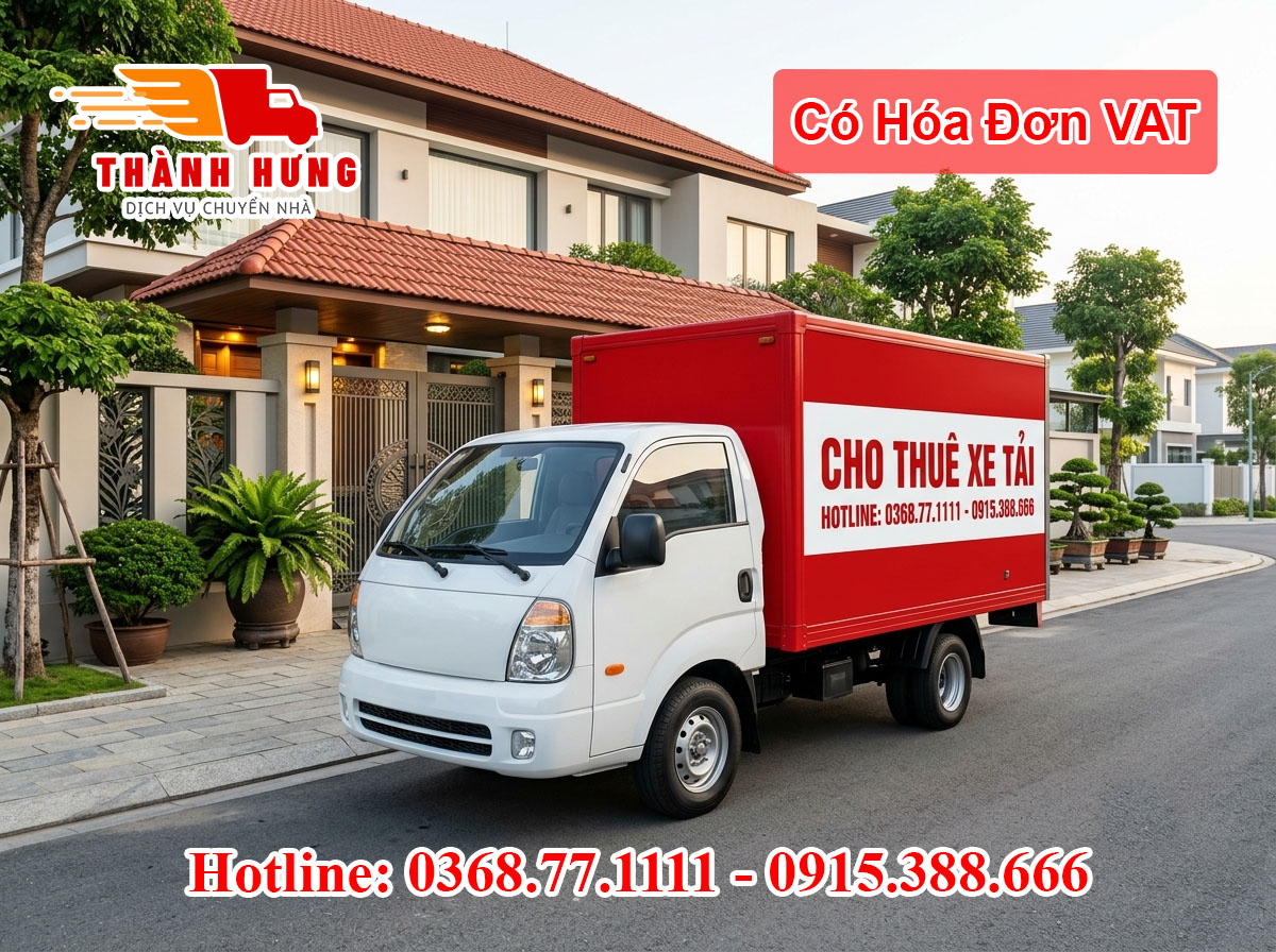 Cho thuê xe tải tại Long An uy tín
