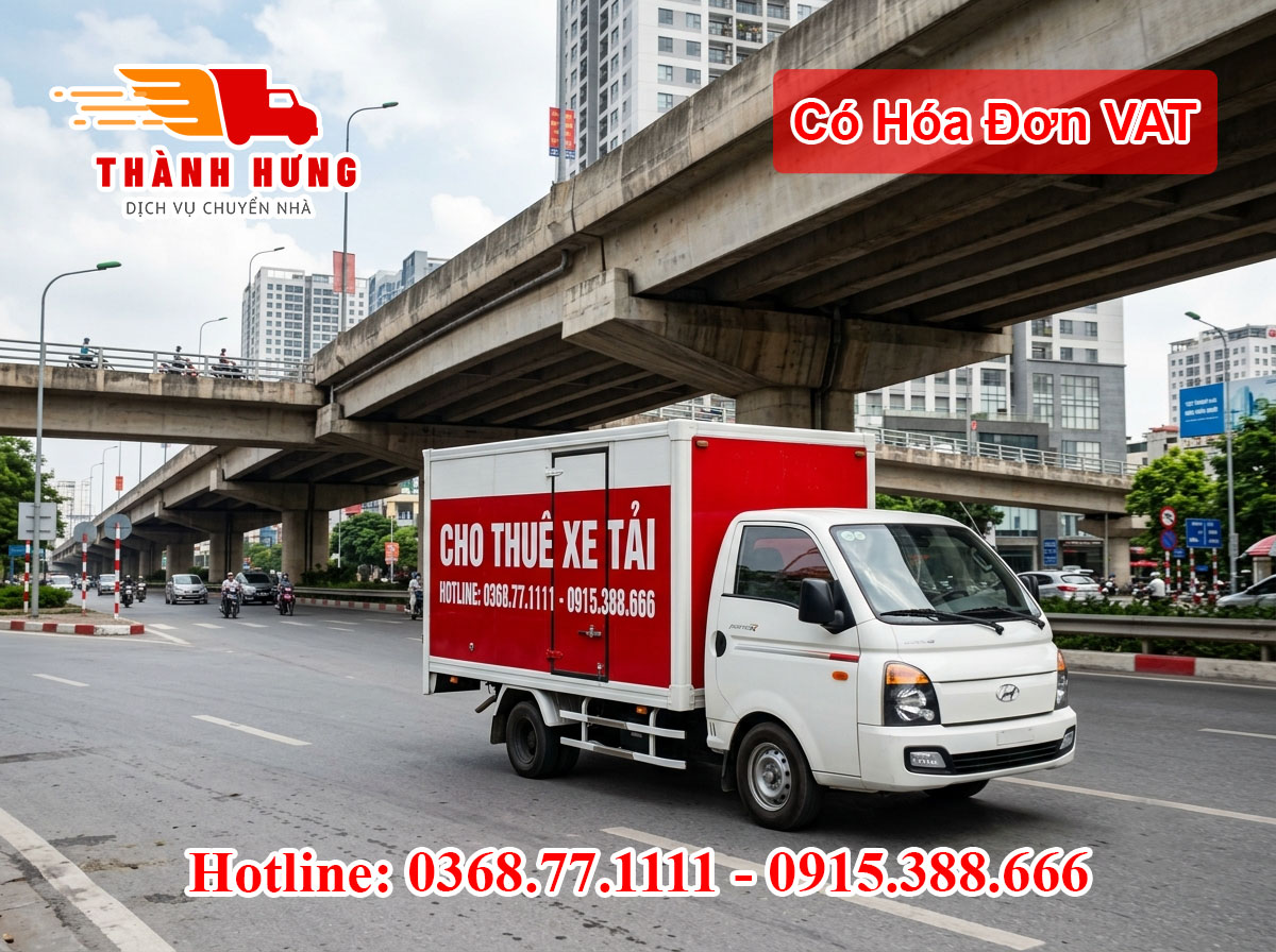 Cho thuê xe tải tại Ninh Kiều giá rẻ