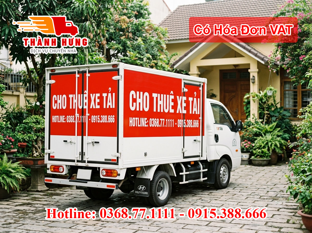 Cho thuê xe tải tại Ninh Kiều uy tín giá rẻ