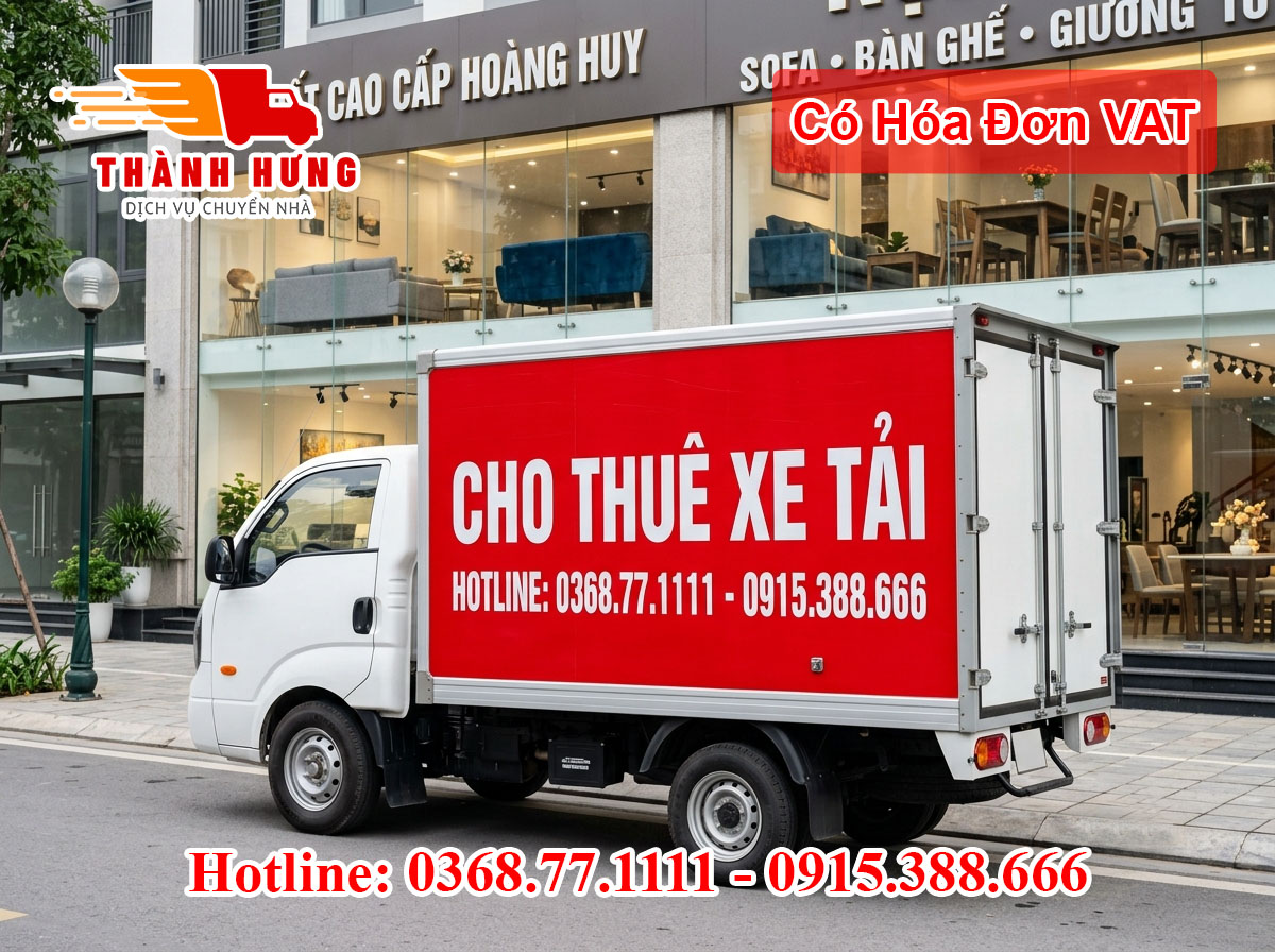 Cho thuê xe tải tại Ninh Kiều uy tín