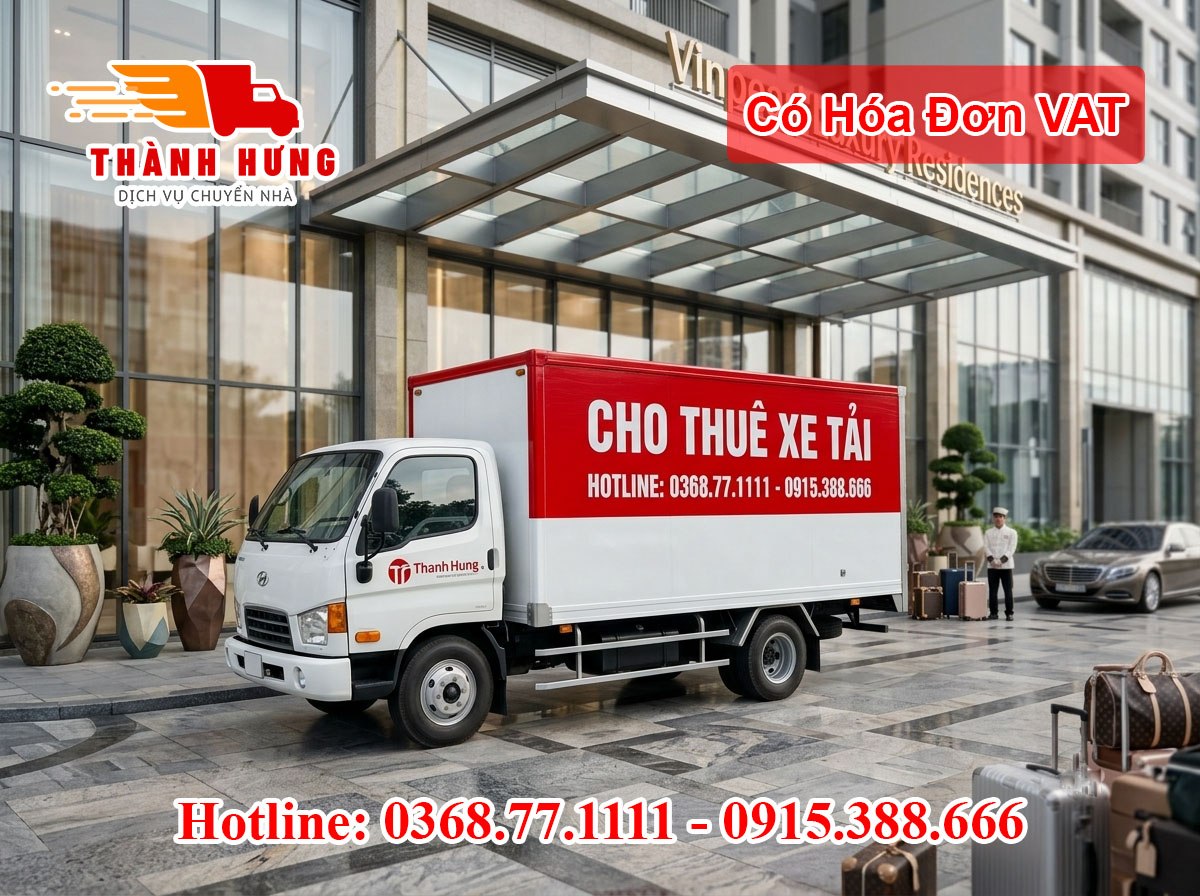 Cho thuê xe tải tại Ninh Kiều