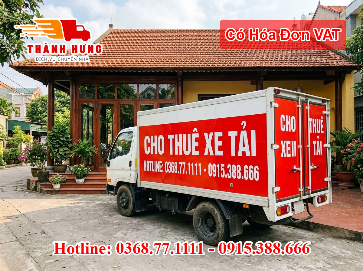 Cho thuê xe tải tại Ô Môn uy tín giá rẻ
