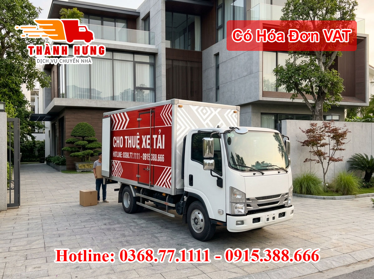 Cho thuê xe tải tại Thới Lai uy tín giá rẻ