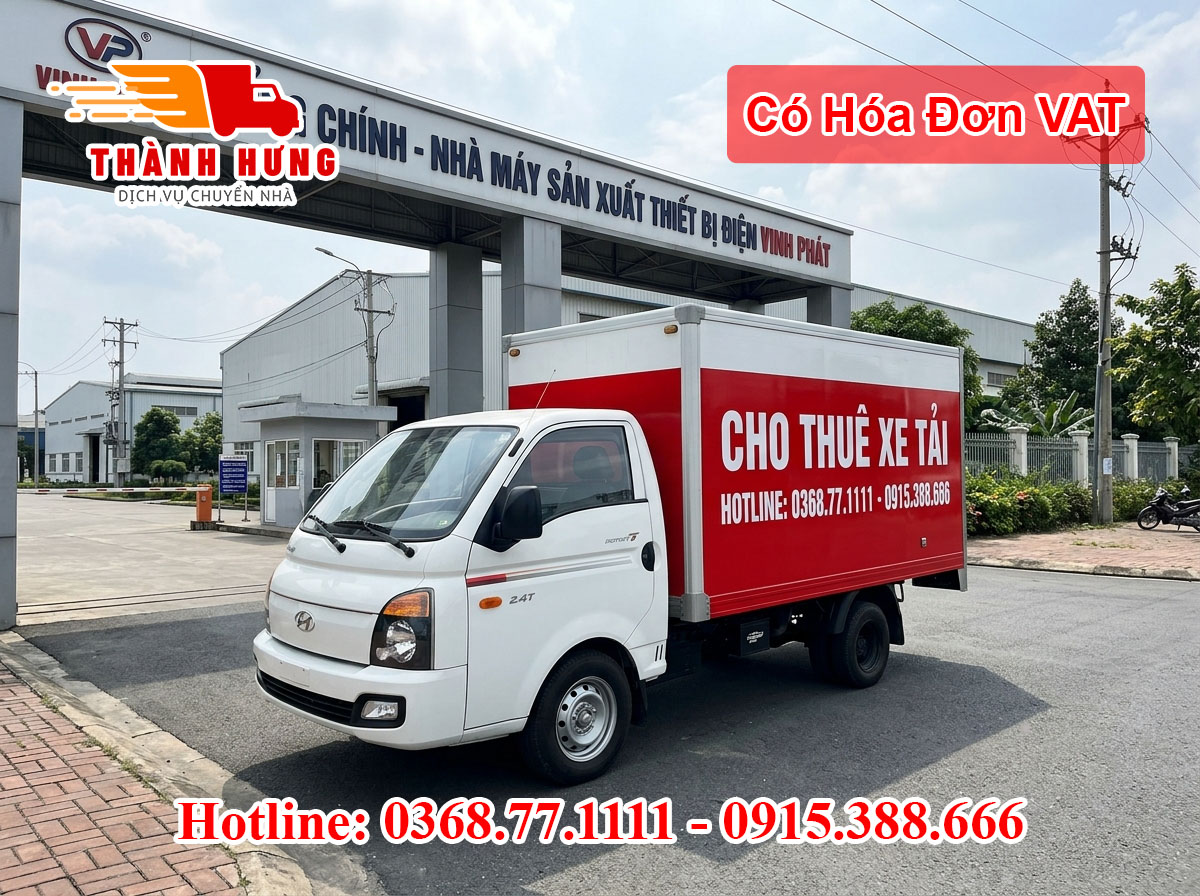 Cho thuê xe tải tại Thới Lai uy tín