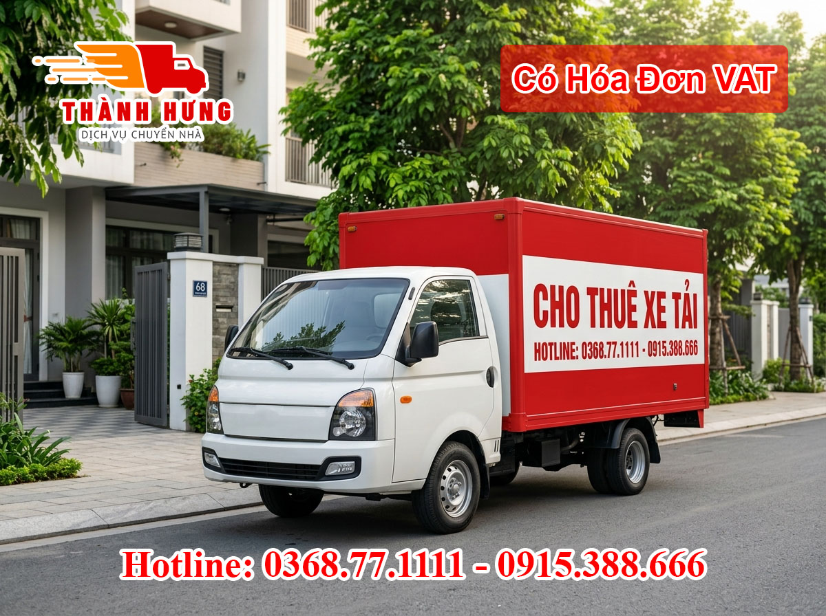 Cho thuê xe tải tại Thốt Nốt uy tín giá rẻ