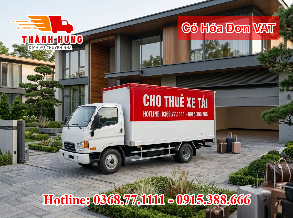 Cho thuê xe tải tại Tiền Giang giá rẻ