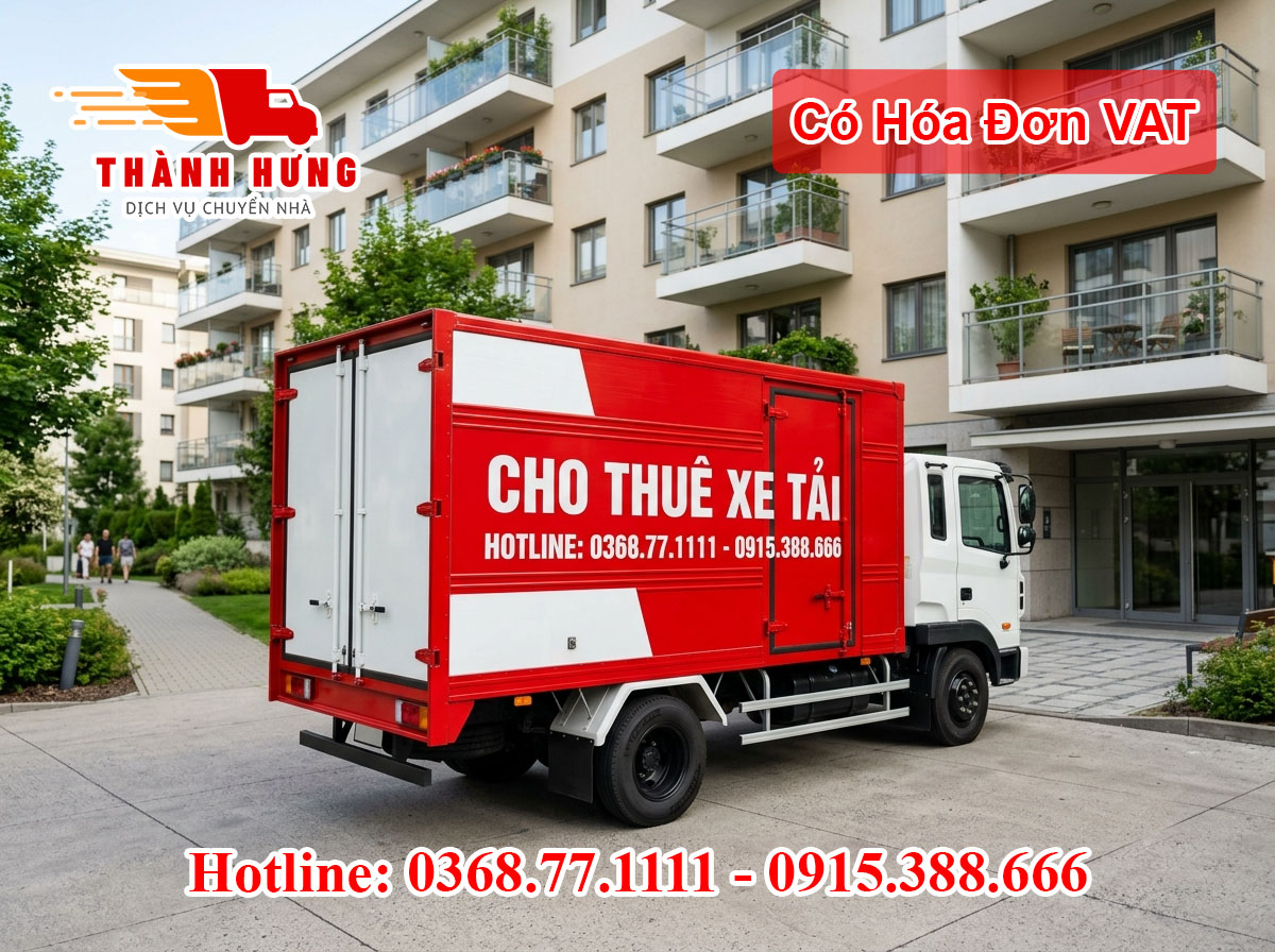 Cho thuê xe tải tại Vĩnh Long uy tín