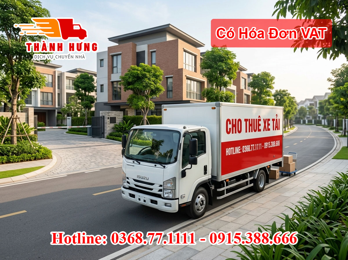 Cho thuê xe tải tại Vĩnh Thạnh giá rẻ