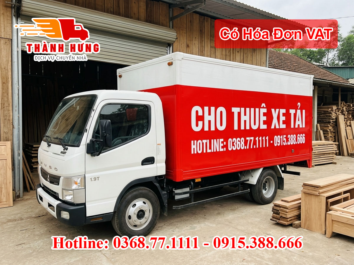 Cho thuê xe tải tại Vĩnh Thạnh uy tín giá rẻ