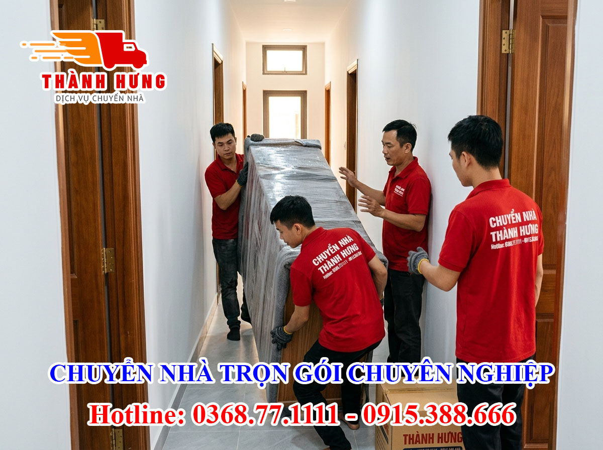 Chuyển nhà trọn gói tại An Giang chuyên nghiệp