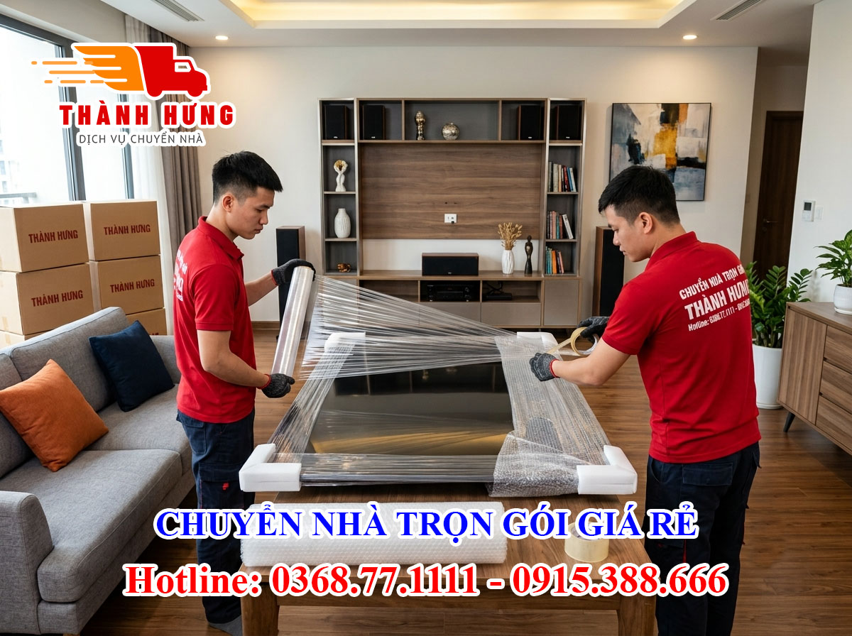 Chuyển nhà trọn gói tại An Giang giá rẻ