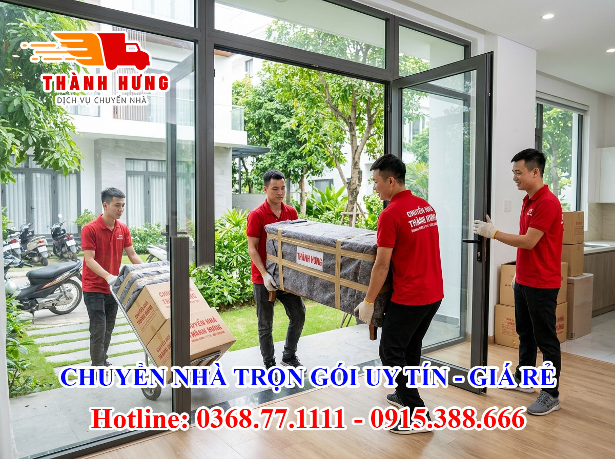 Chuyển nhà trọn gói tại An Giang uy tín giá rẻ
