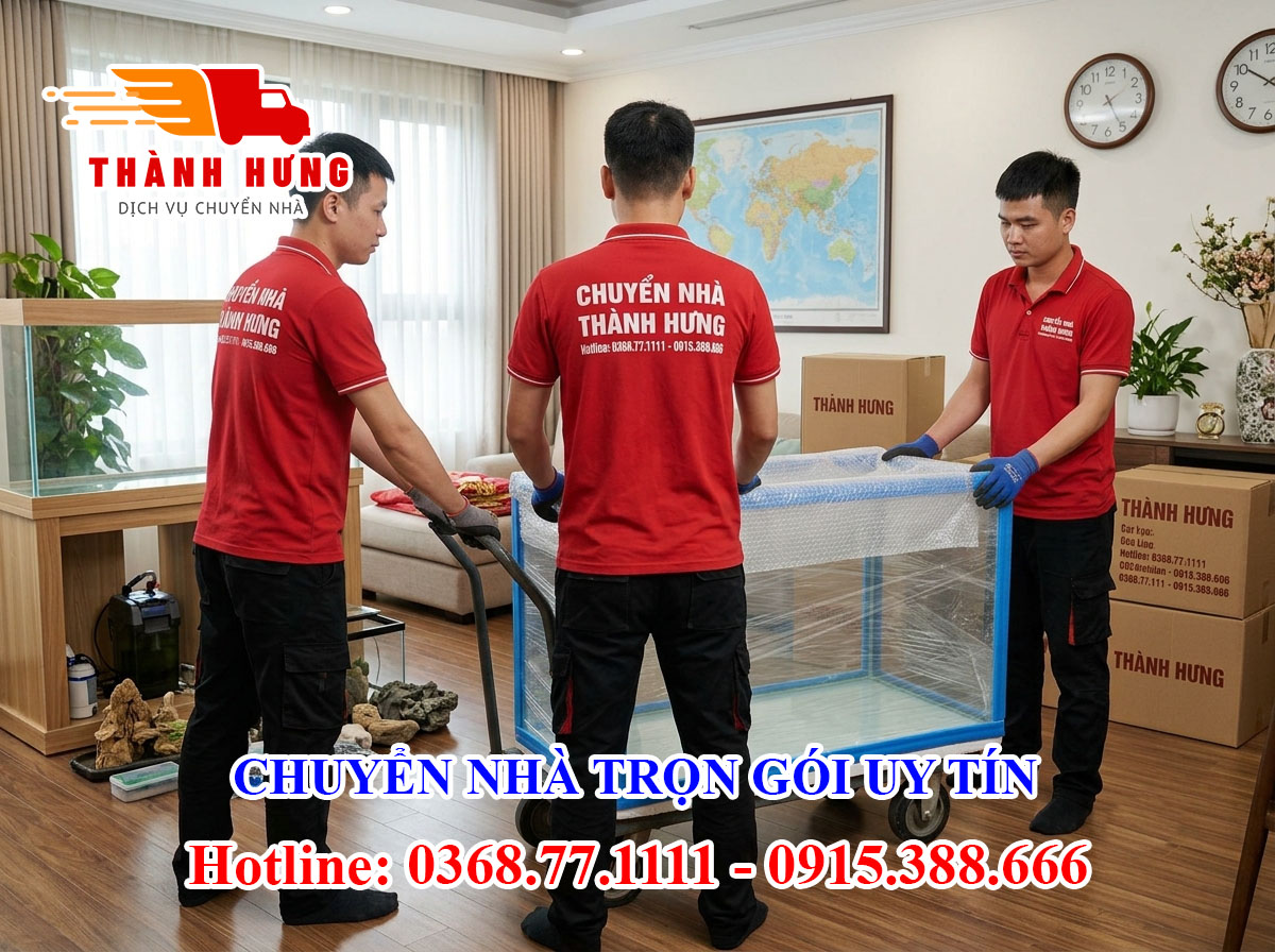 Chuyển nhà trọn gói tại An Giang uy tín