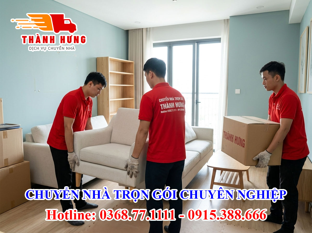 Chuyển nhà trọn gói tại Bà Rịa - Vũng Tàu chuyên nghiệp