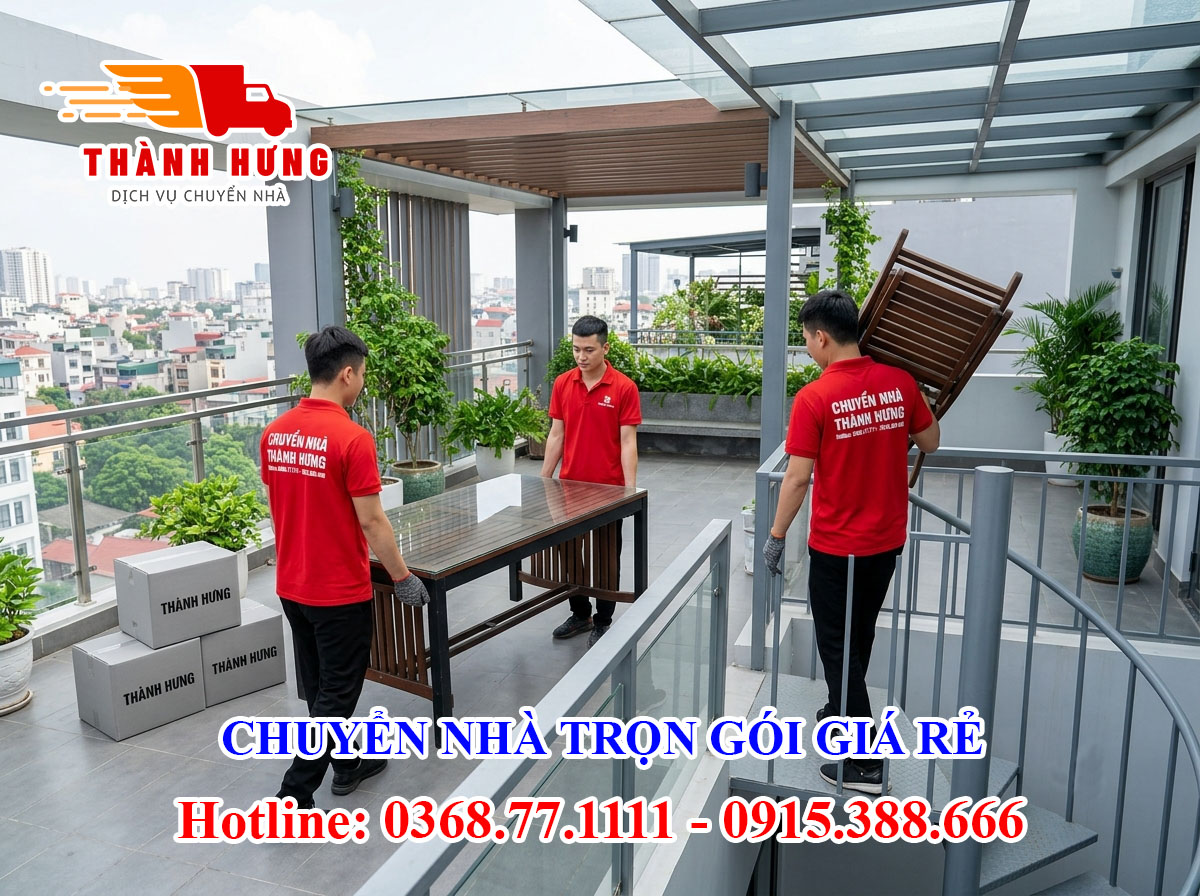 Chuyển nhà trọn gói tại Bà Rịa - Vũng Tàu uy tín