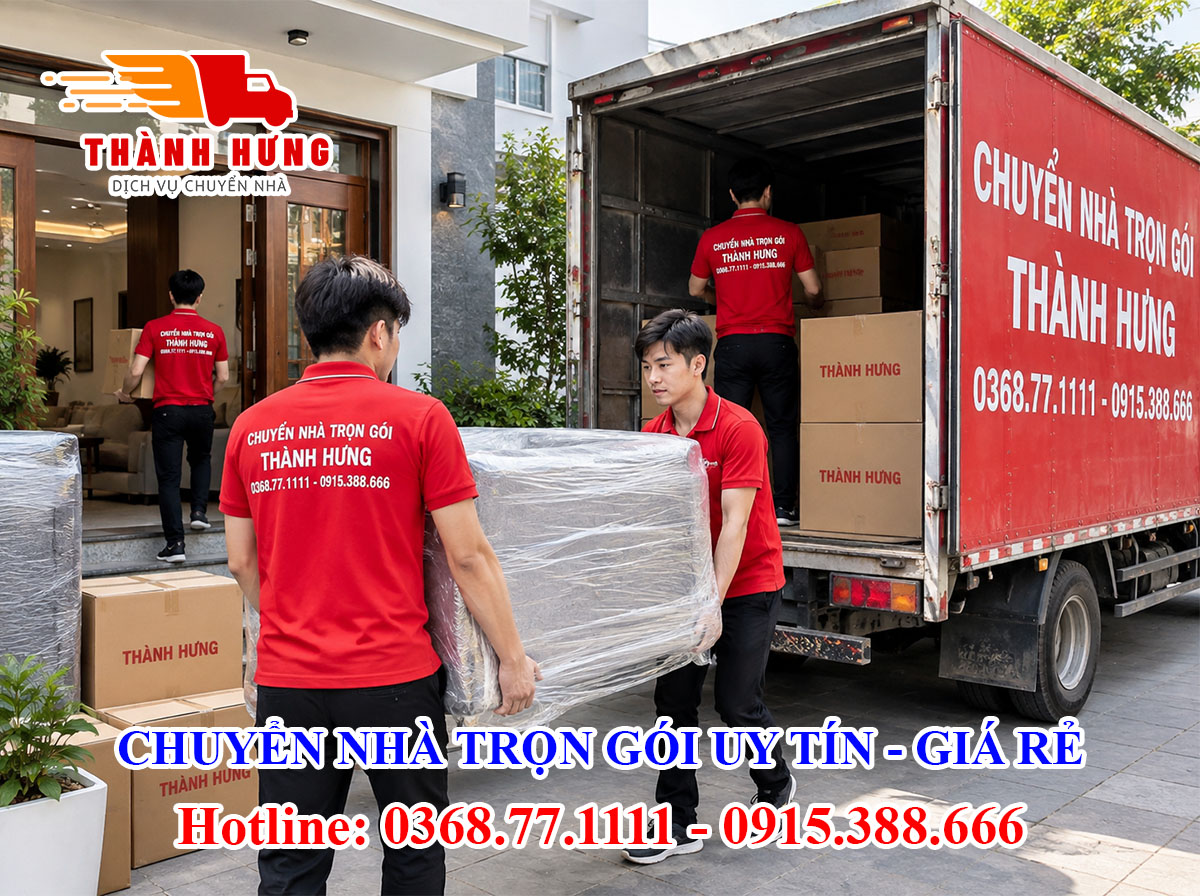 Chuyển nhà trọn gói tại Bà Rịa - Vũng Tàu uy tín giá rẻ