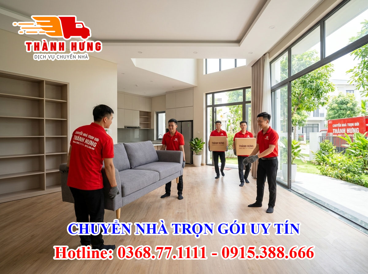 Chuyển nhà trọn gói tại Bà Rịa - Vũng Tàu giá rẻ