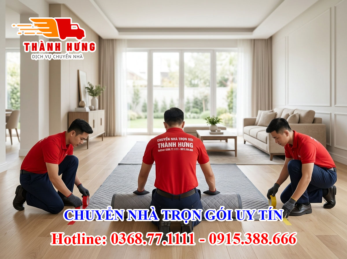 Chuyển nhà trọn gói tại Bến Tre uy tín