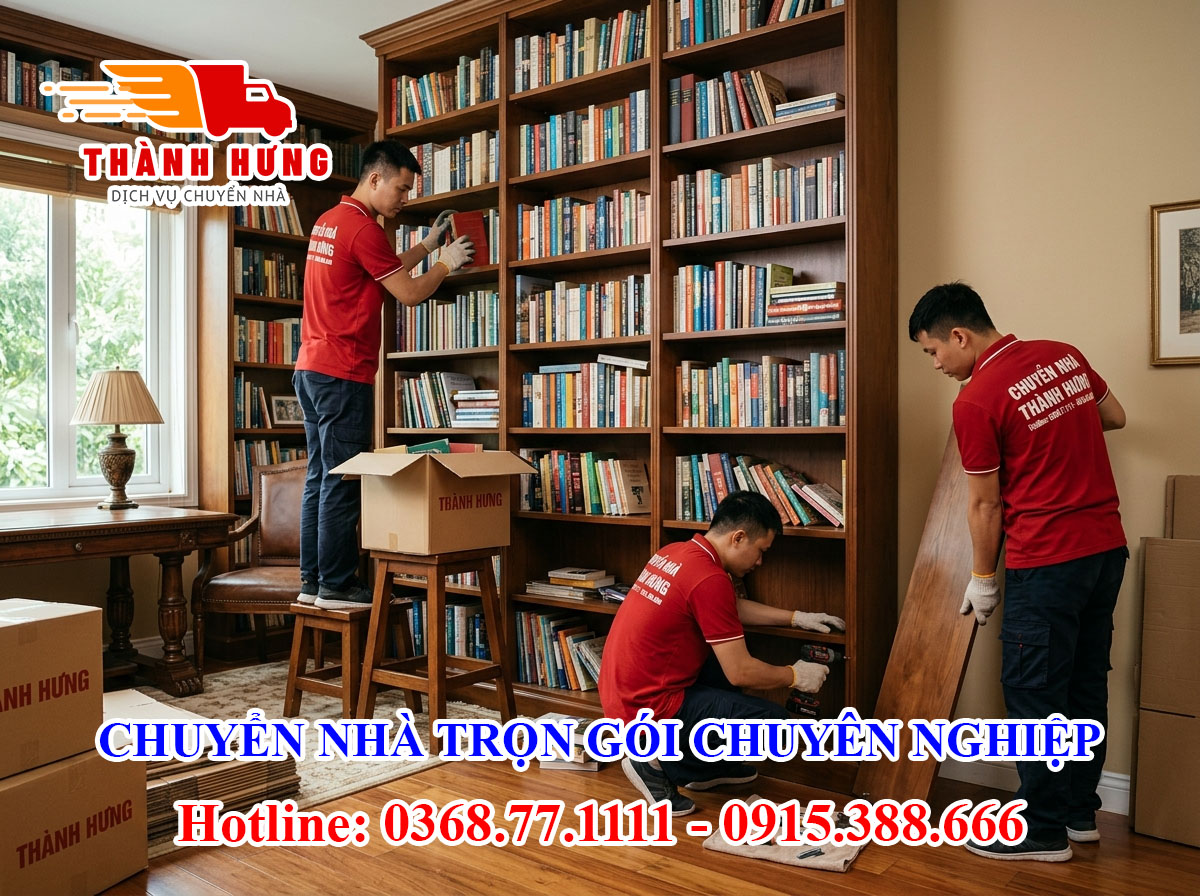 Chuyển nhà trọn gói tại Bình Dương chuyên nghiệp