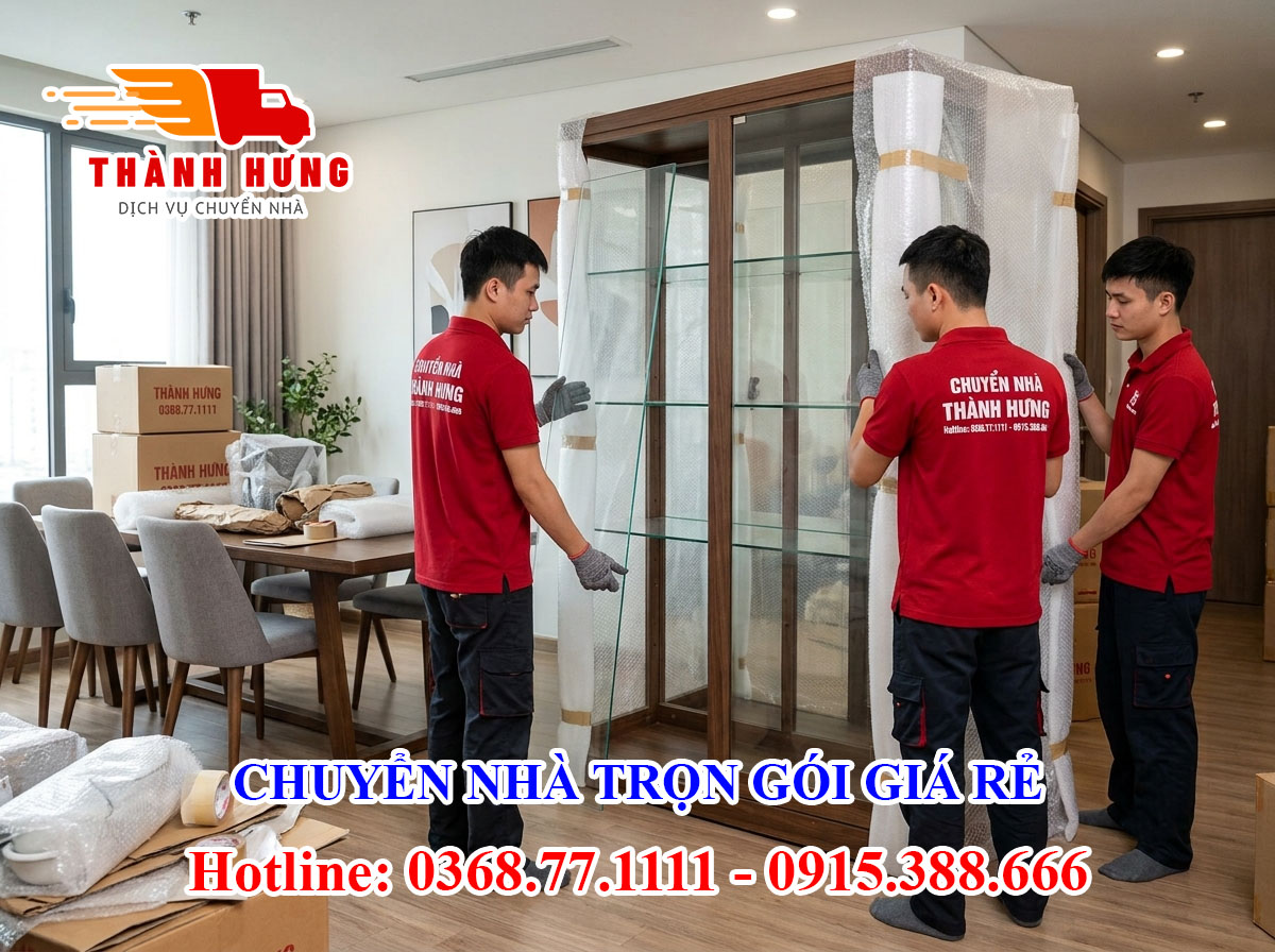 Chuyển nhà trọn gói tại Bình Dương giá rẻ