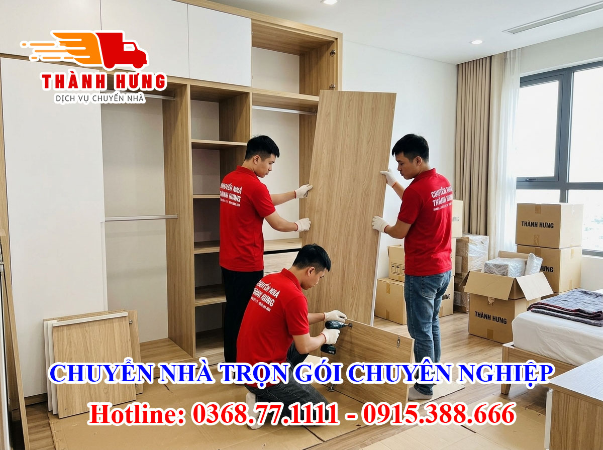 Chuyển nhà trọn gói tại Bình Thủy chuyên nghiệp