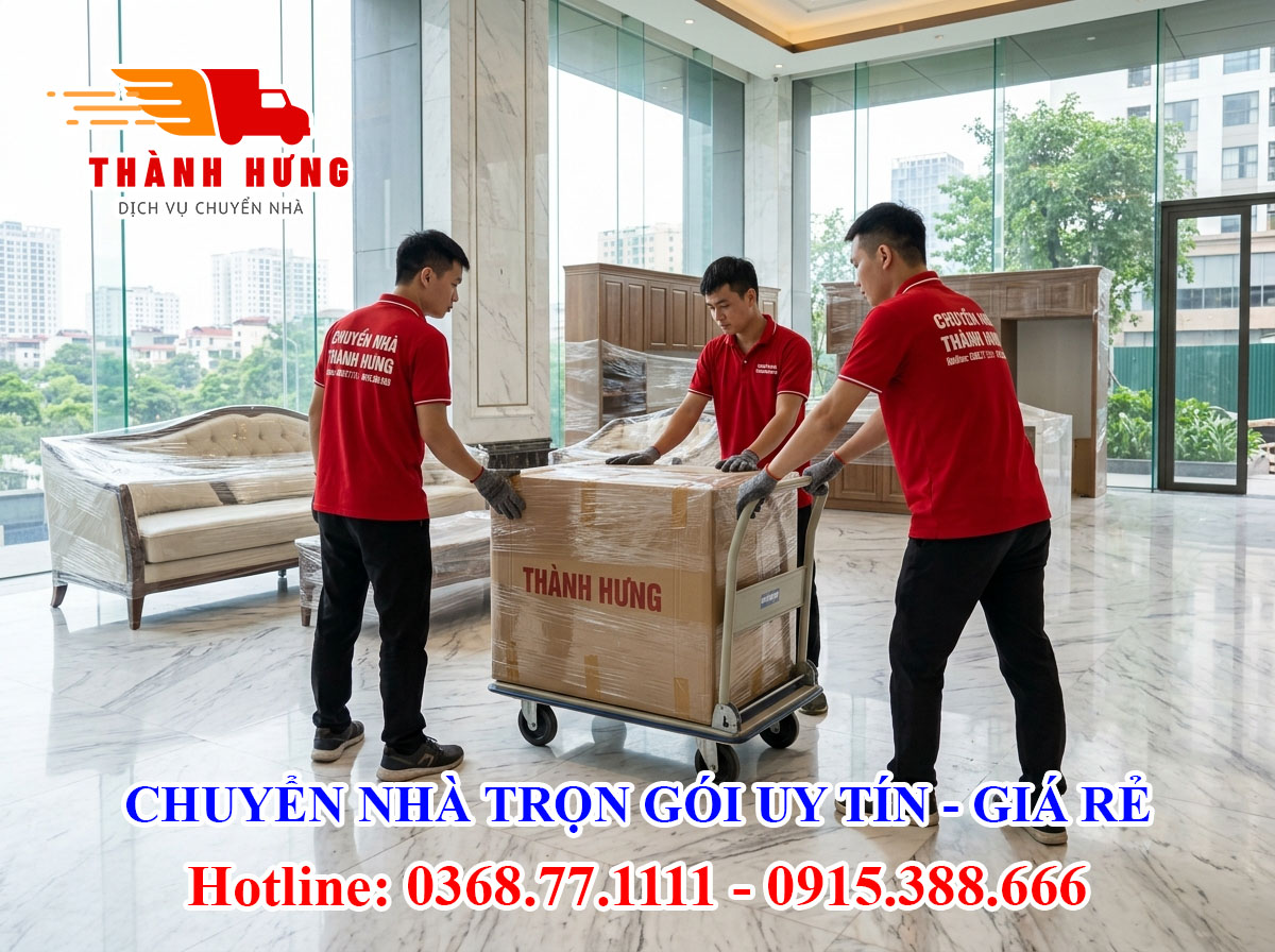 Chuyển nhà trọn gói tại Bình Thủy uy tín giá rẻ