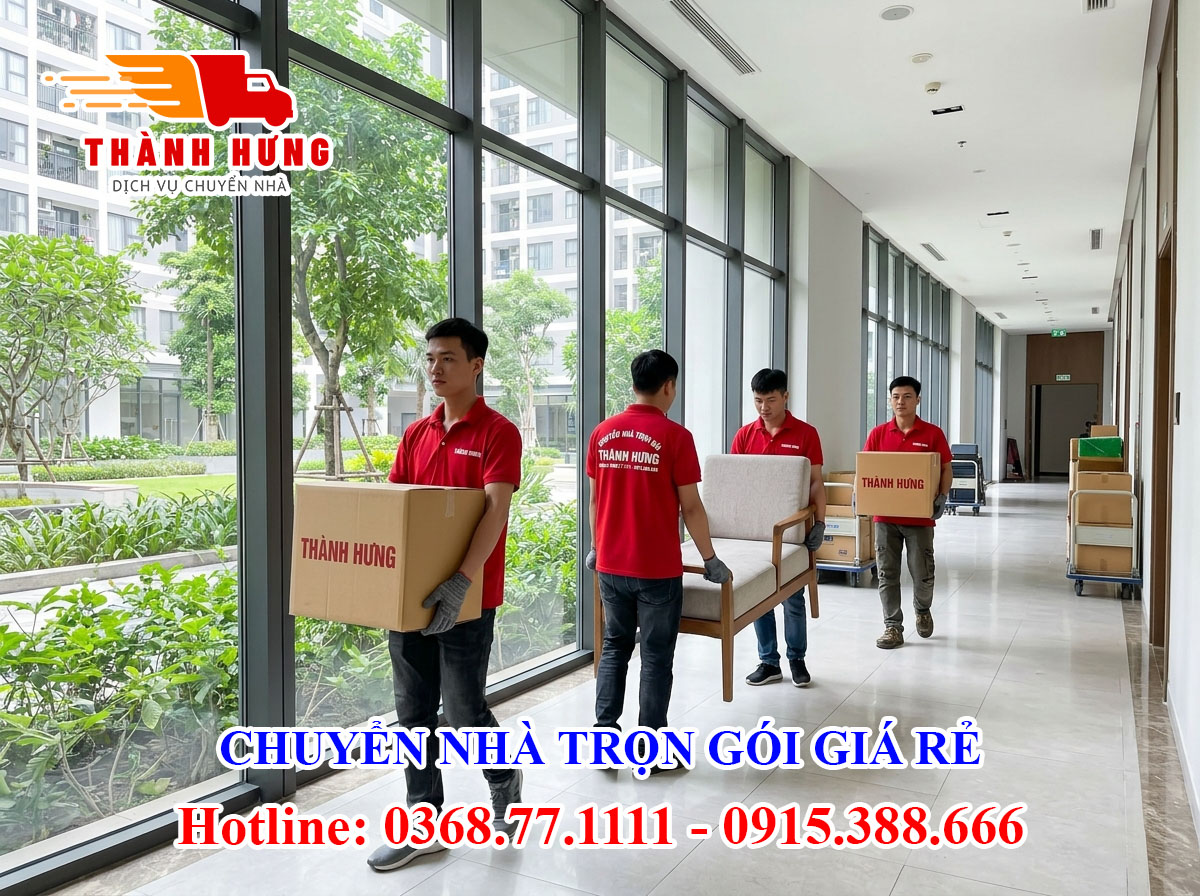 Chuyển nhà trọn gói tại Cái Răng giá rẻ