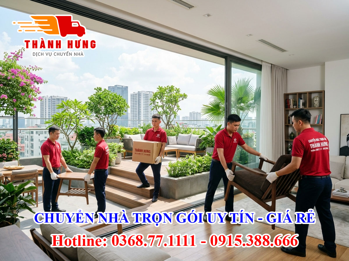 Chuyển nhà trọn gói tại Cờ Đỏ uy tín giá rẻ