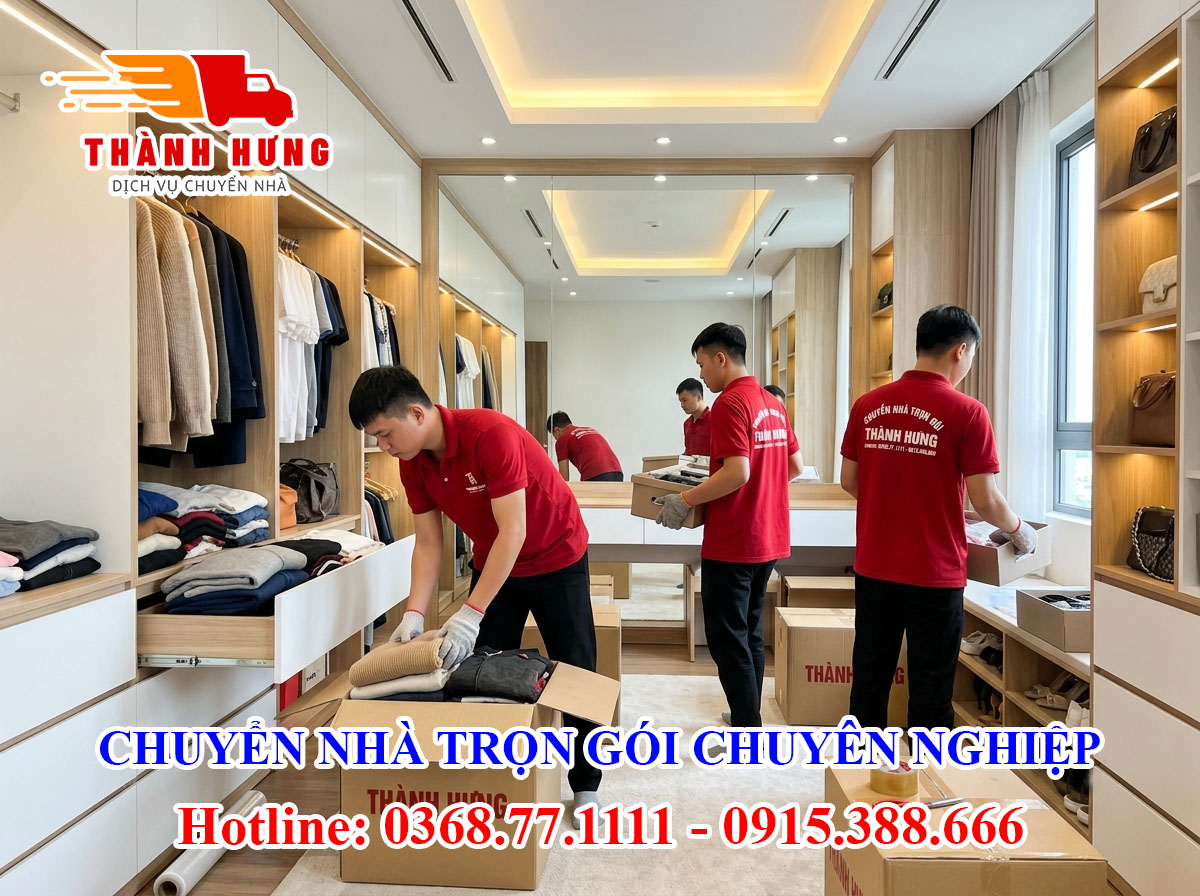 Chuyển nhà trọn gói tại Đồng Nai chuyên nghiệp