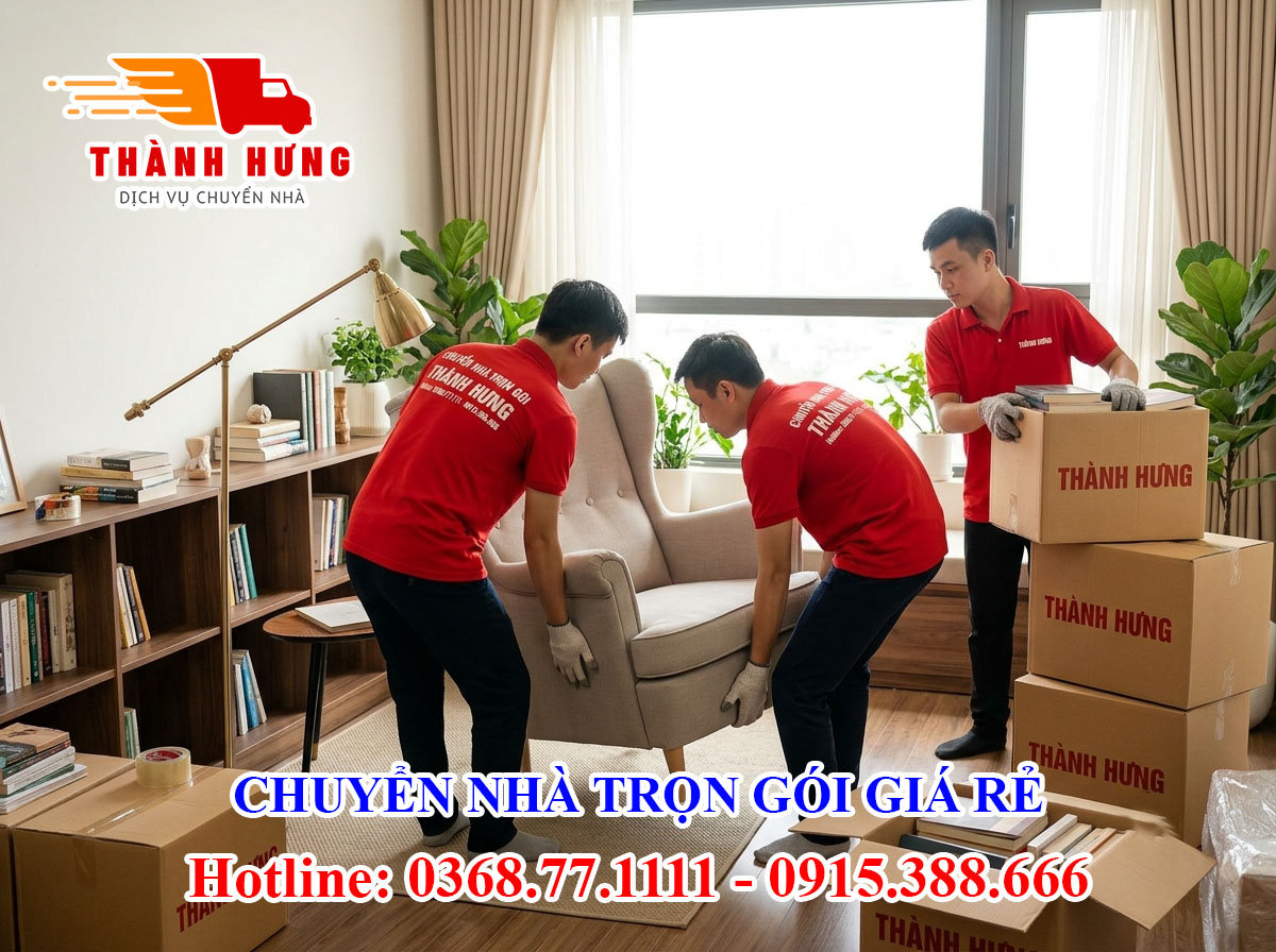 Chuyển nhà trọn gói tại Đồng Nai giá rẻ