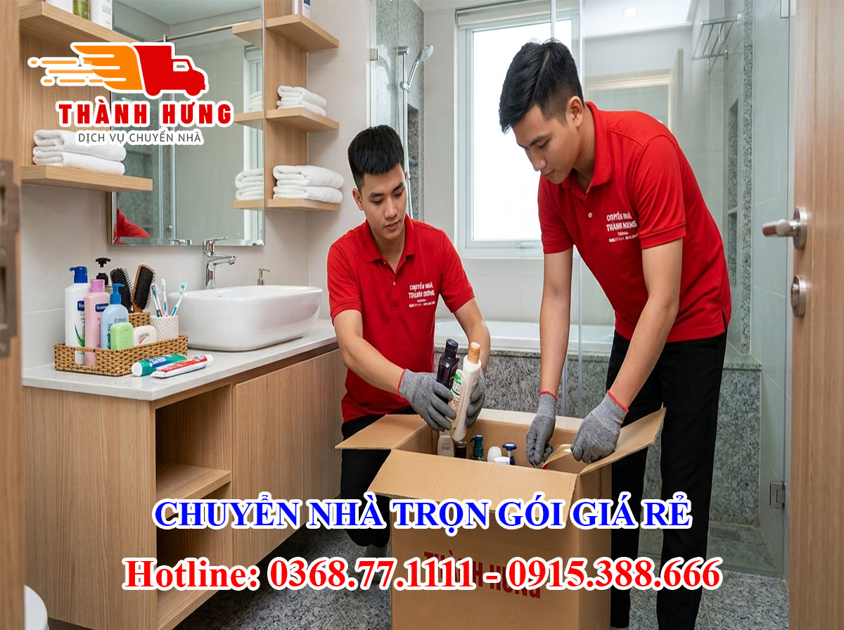 Chuyển nhà trọn gói tại Hậu Giang giá rẻ