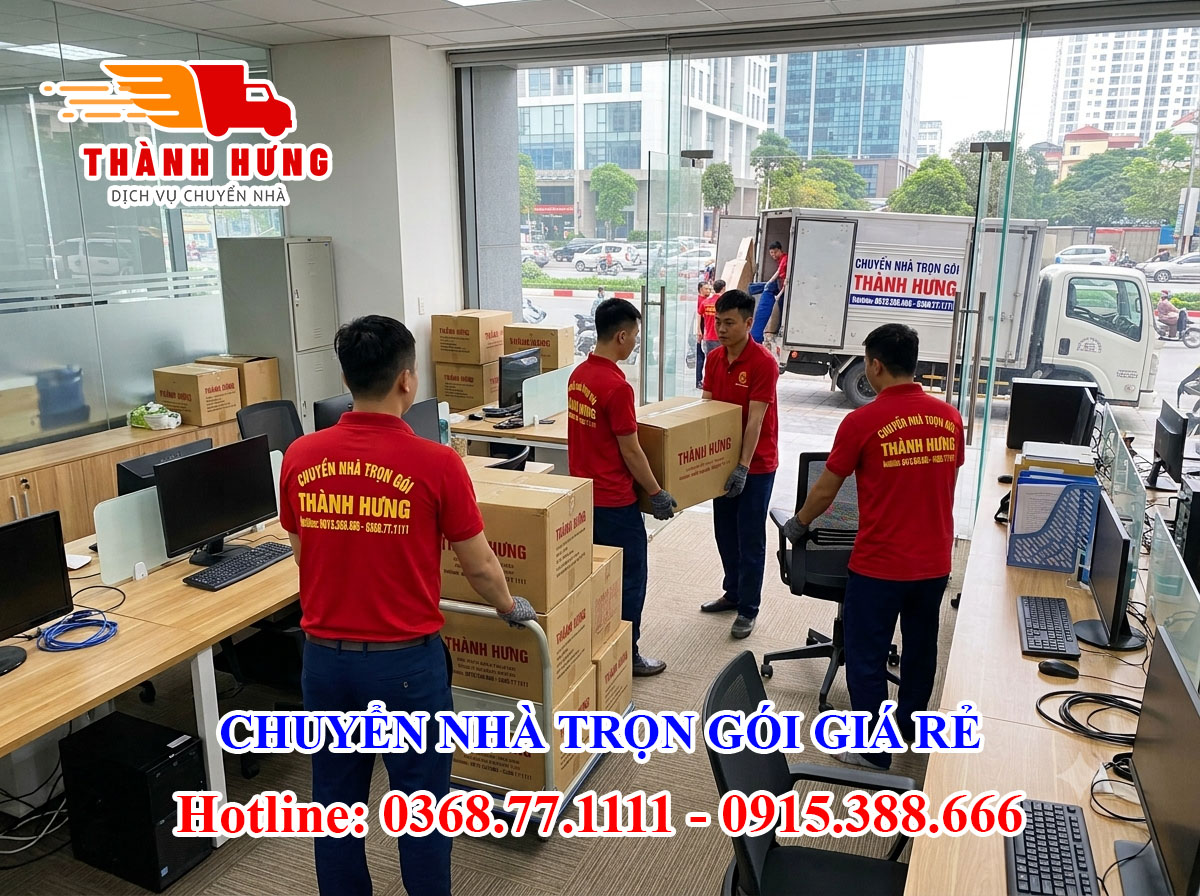 Chuyển nhà trọn gói tại Long An giá rẻ