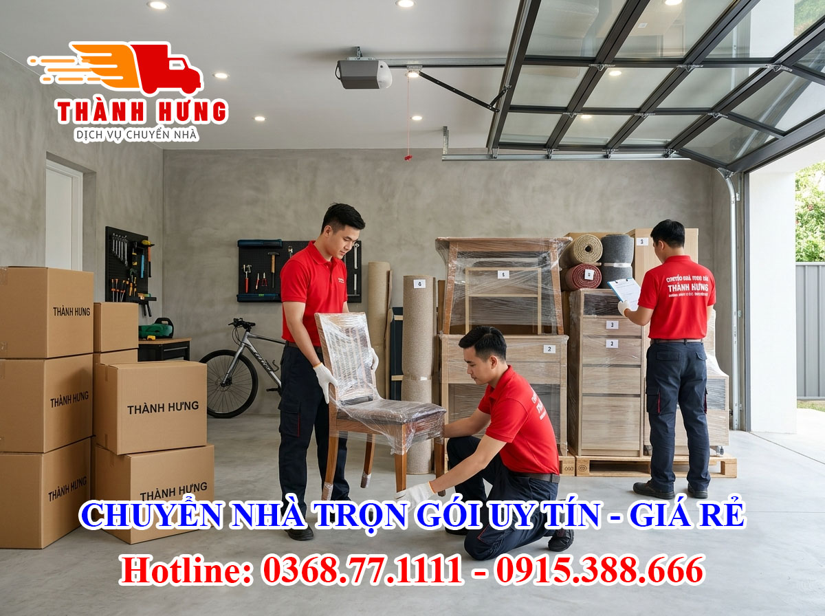 Chuyển nhà trọn gói tại Long An uy tín giá rẻ