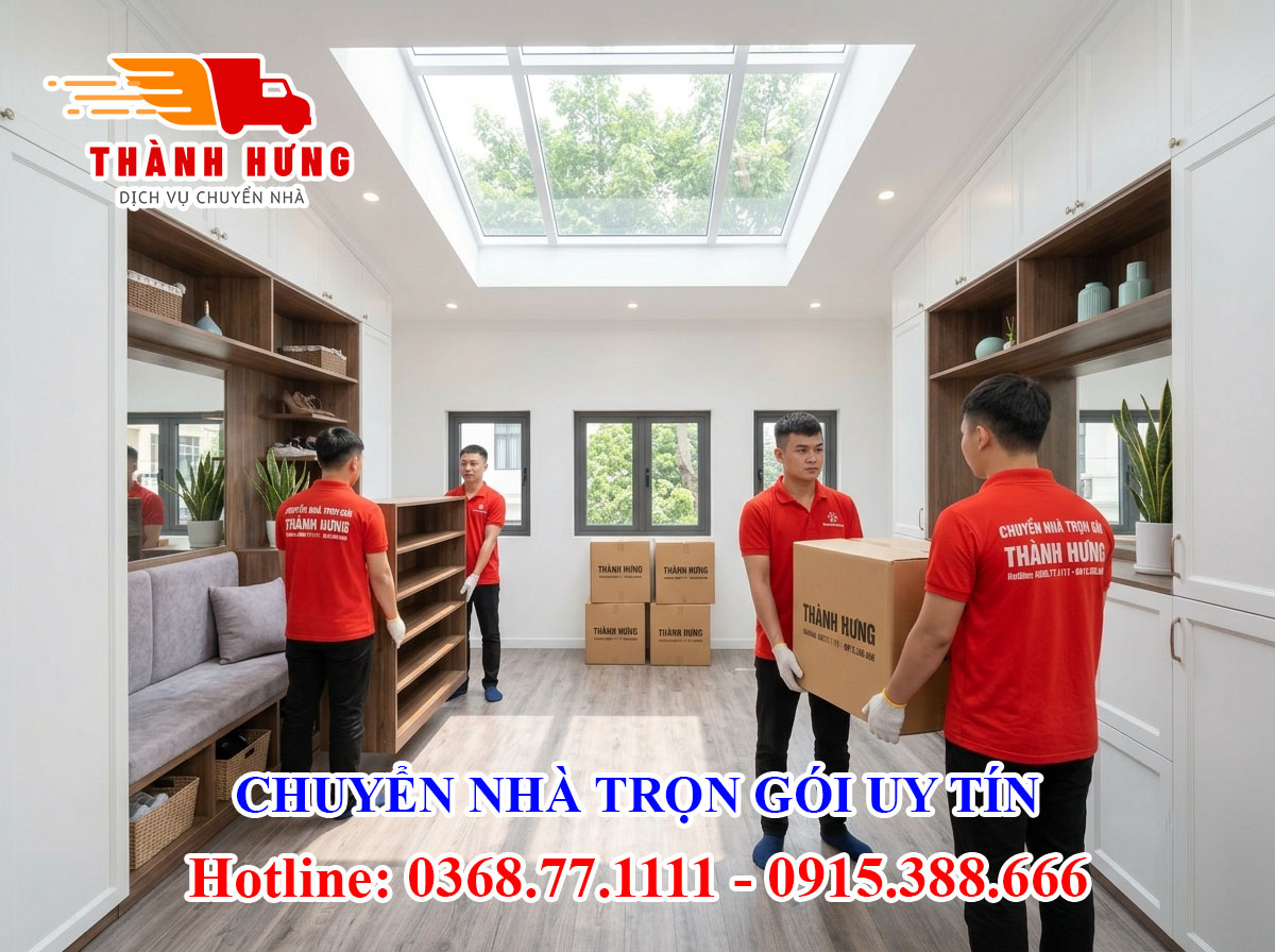 Chuyển nhà trọn gói tại Long An uy tín