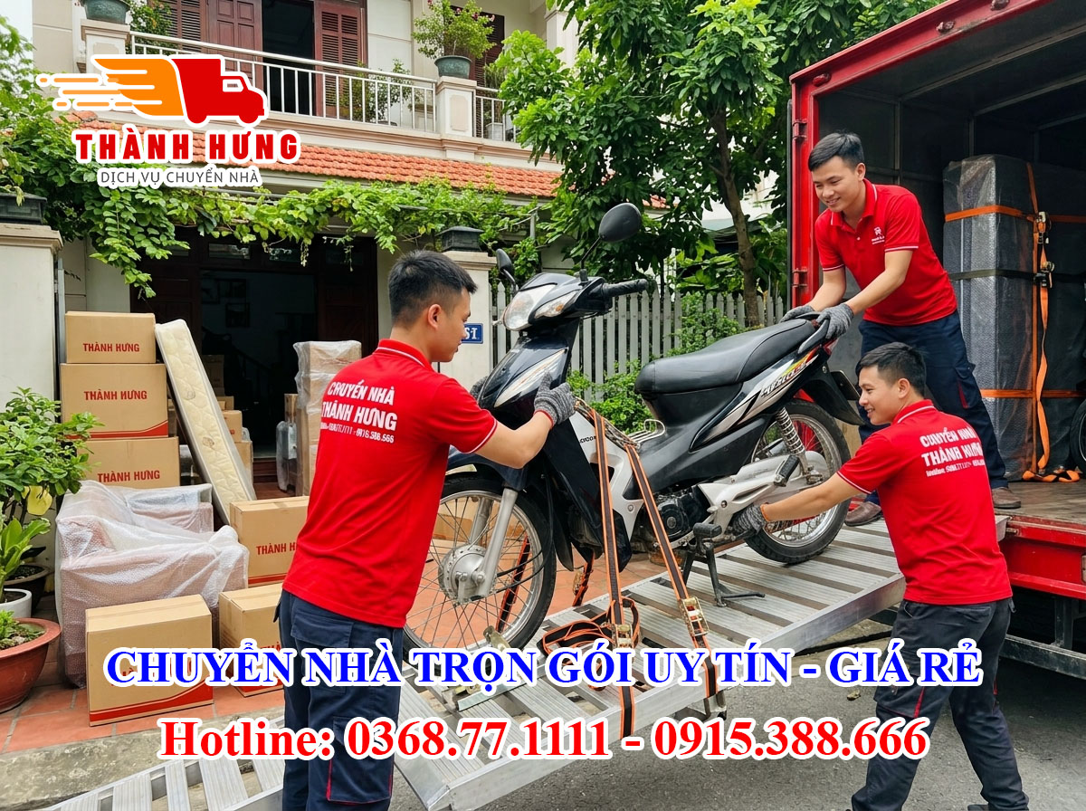 Chuyển nhà trọn gói tại Ninh Kiều uy tín giá rẻ